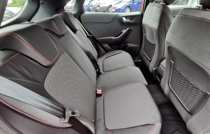 Navan Ford Puma EcoBoost Hybrid back seats